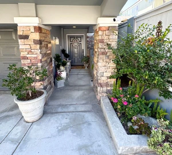 Front entrance