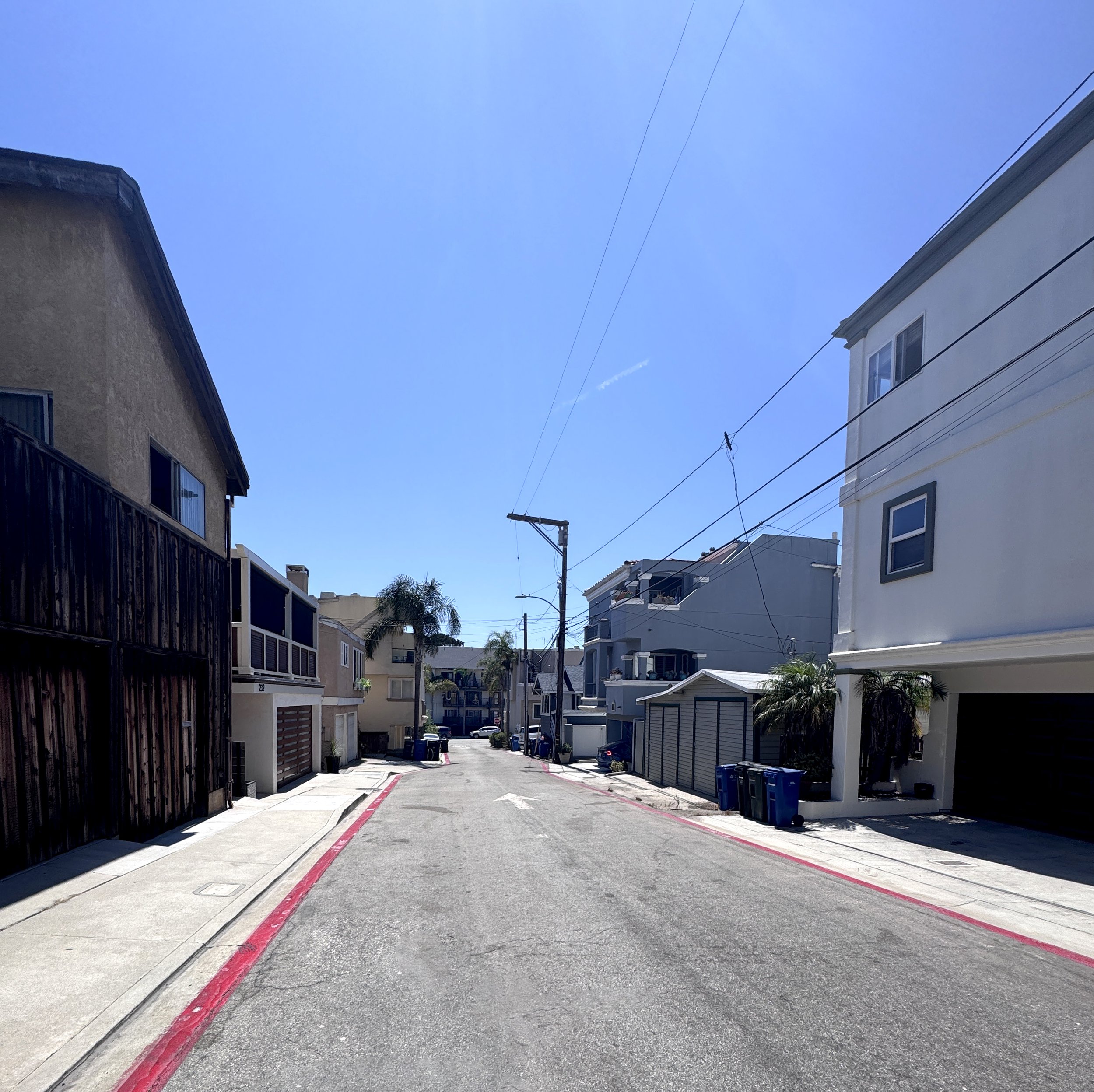 Home is on this street - Blue house on the right side.