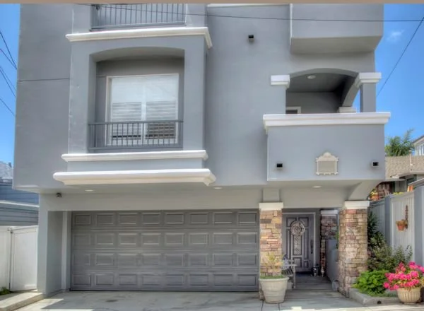 The home for sale.