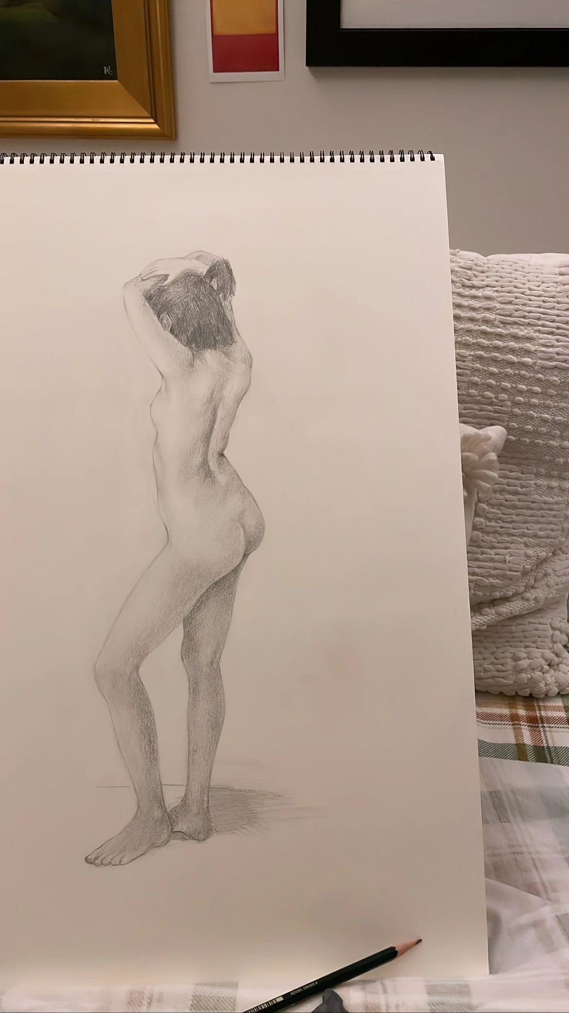 Lauren- live model figure drawing 2024