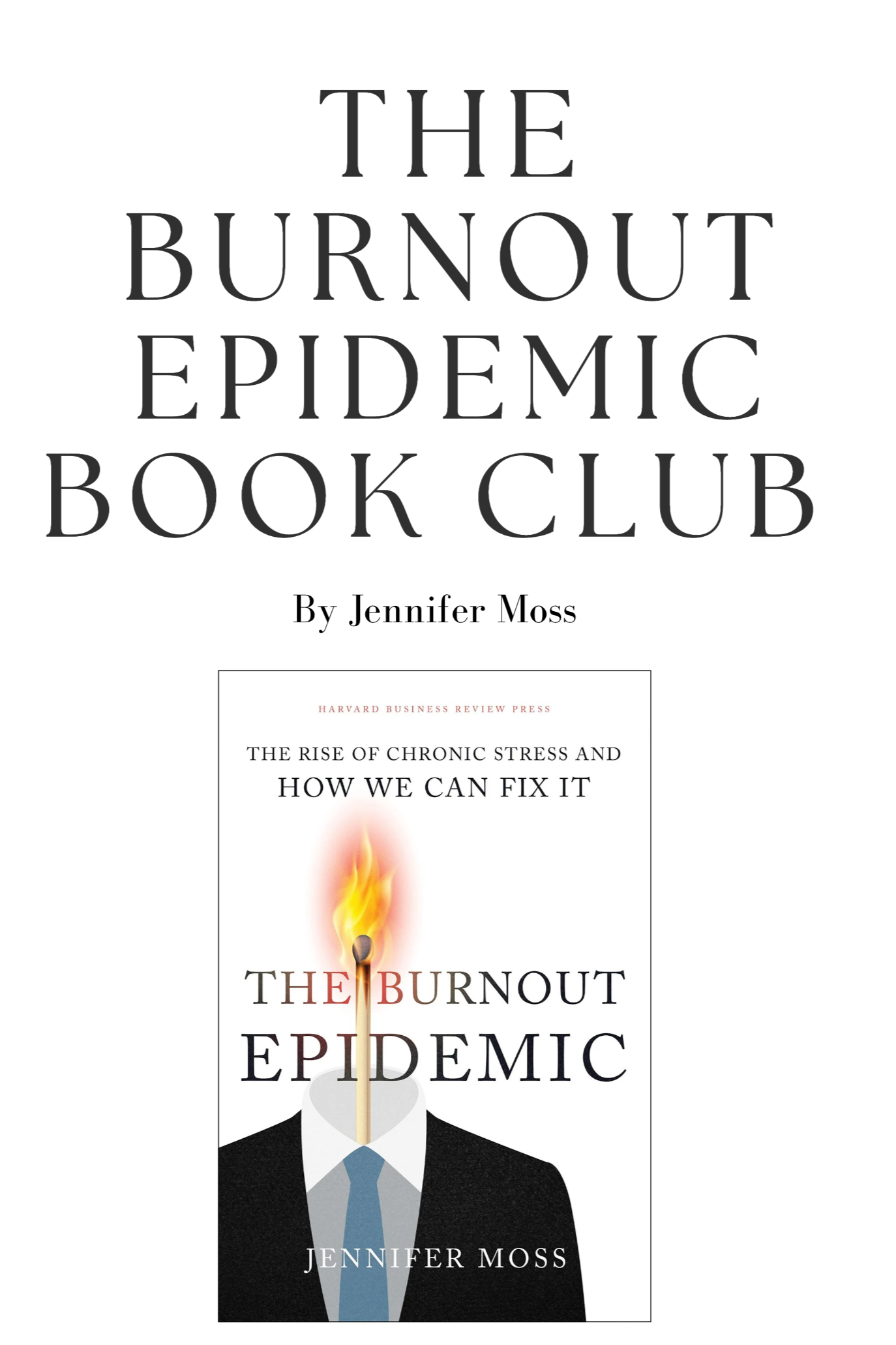 DIY Burnout Epidemic Book Club