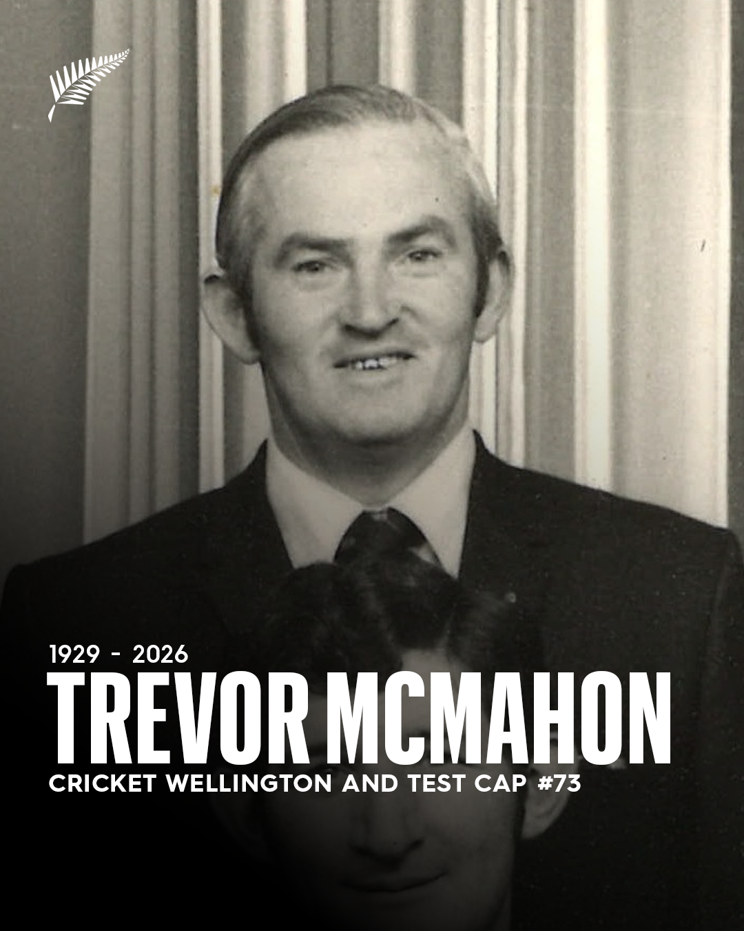 TREVOR GEORGE MCMAHON: 8 November 1929 - 12 March 2026
