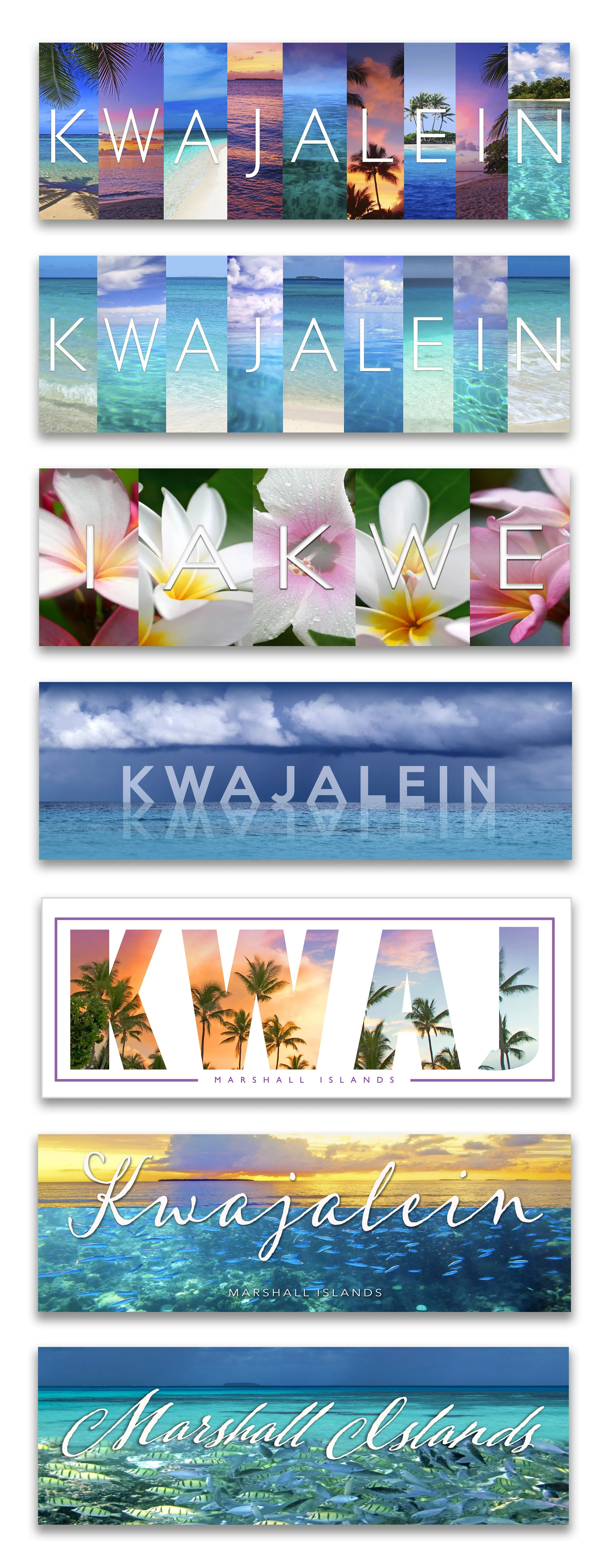 Kwajalein, Kwaj, Marshall Islands & Iakwe Prints