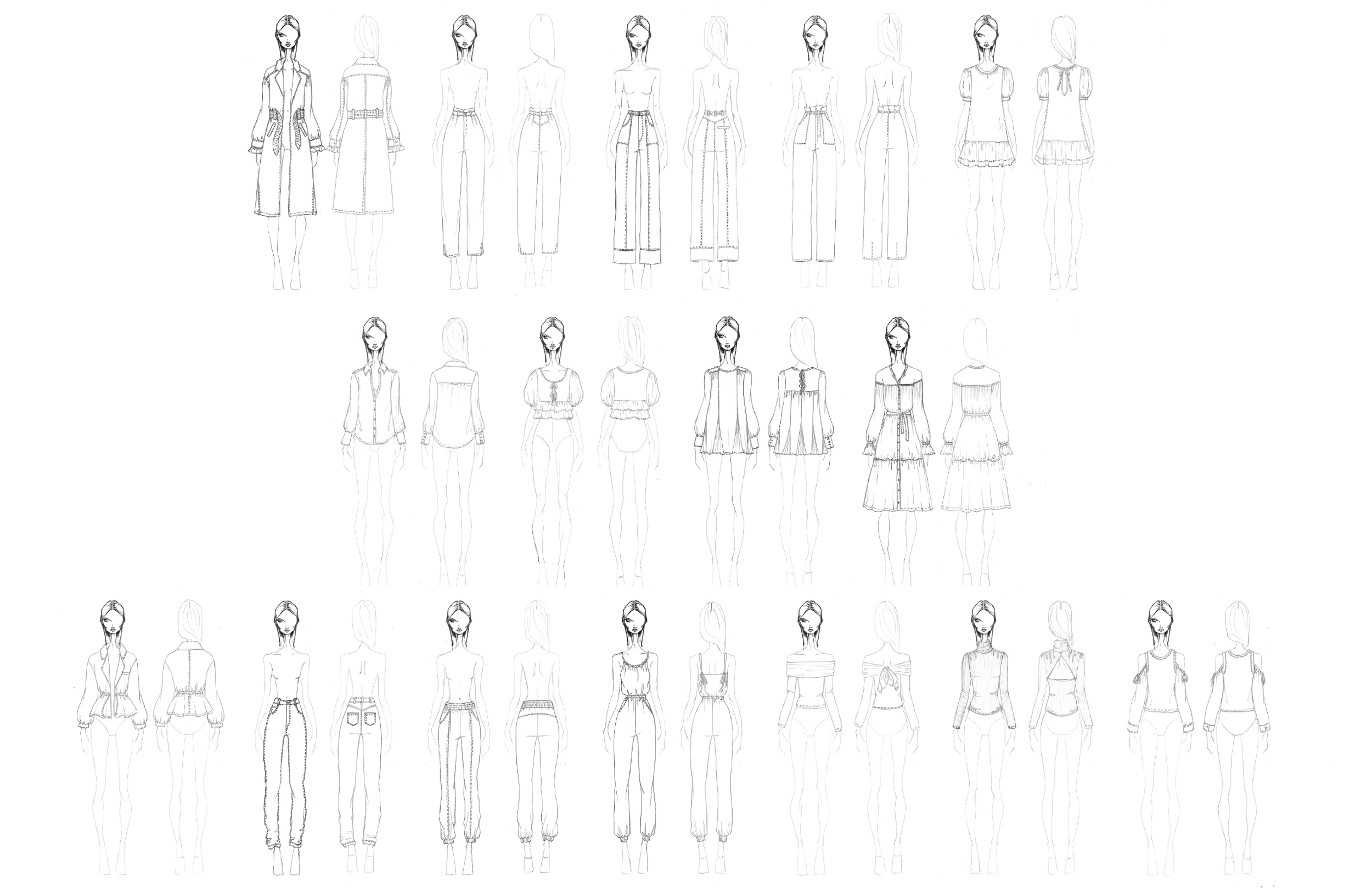 Late for a very important date explores it's namesake in both the literary sense and the literal in a post pandemic world where putting oneself together can prove to be quite difficult- designed for fall 2022