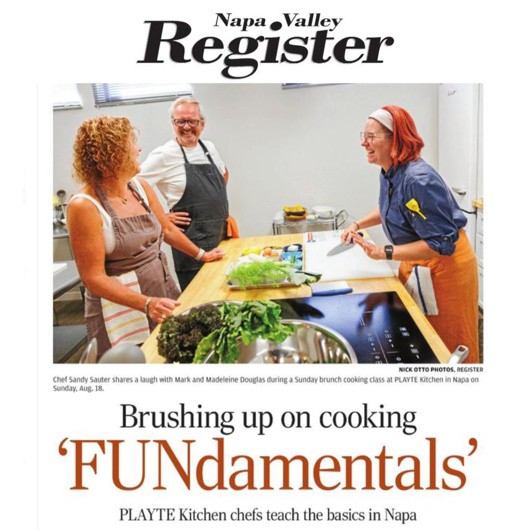 We've got BIG news!!! 🎉
Or more like @naparegister has big news! PLAYTE Kitchen has been featured in the Napa Valley Register in an article written by one of our amazing guests, @napanista_in_miami! Grab your copy of this week's Napa Register or cli