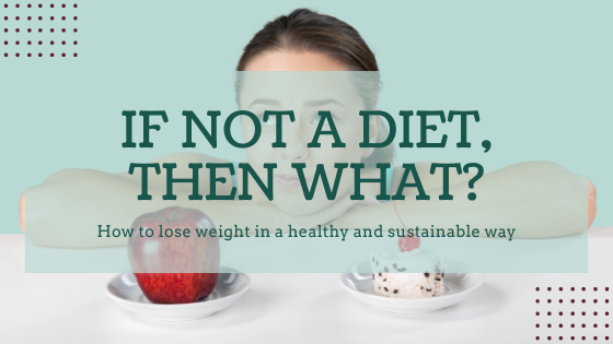 If not a diet, then what?
