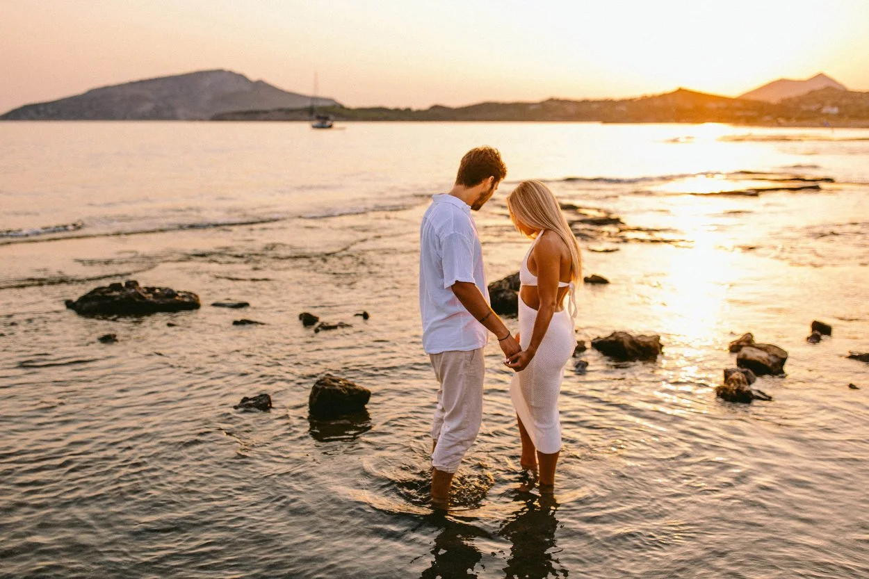 The "Departure" Shot (Walking away)