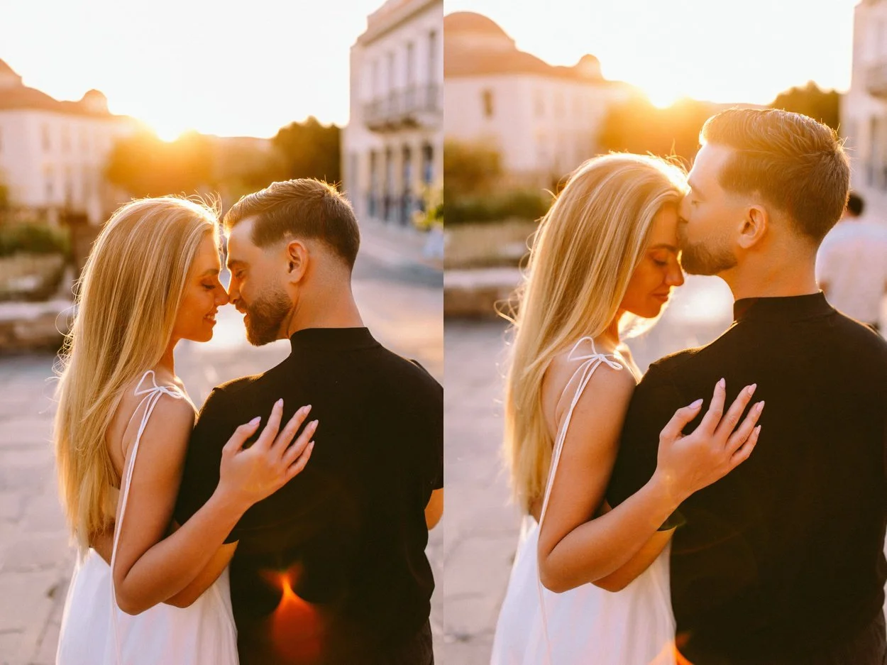 Casual &amp; Urban: A Romantic Stroll through the Historical Center of Athens | George &amp; Eleni