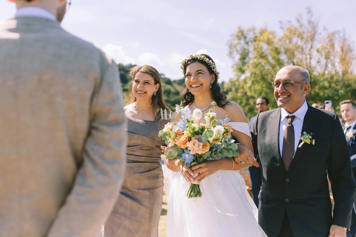 Entering the Ceremony