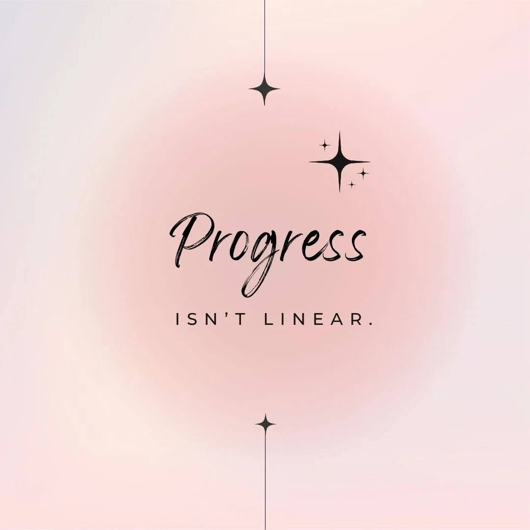 Progress isn&rsquo;t always a straight line.

Sometimes it looks like growth, then rest.
Forward movement, then a step back.
Moments of clarity, followed by confusion again.

And it can look different for everyone because we all carry different exper