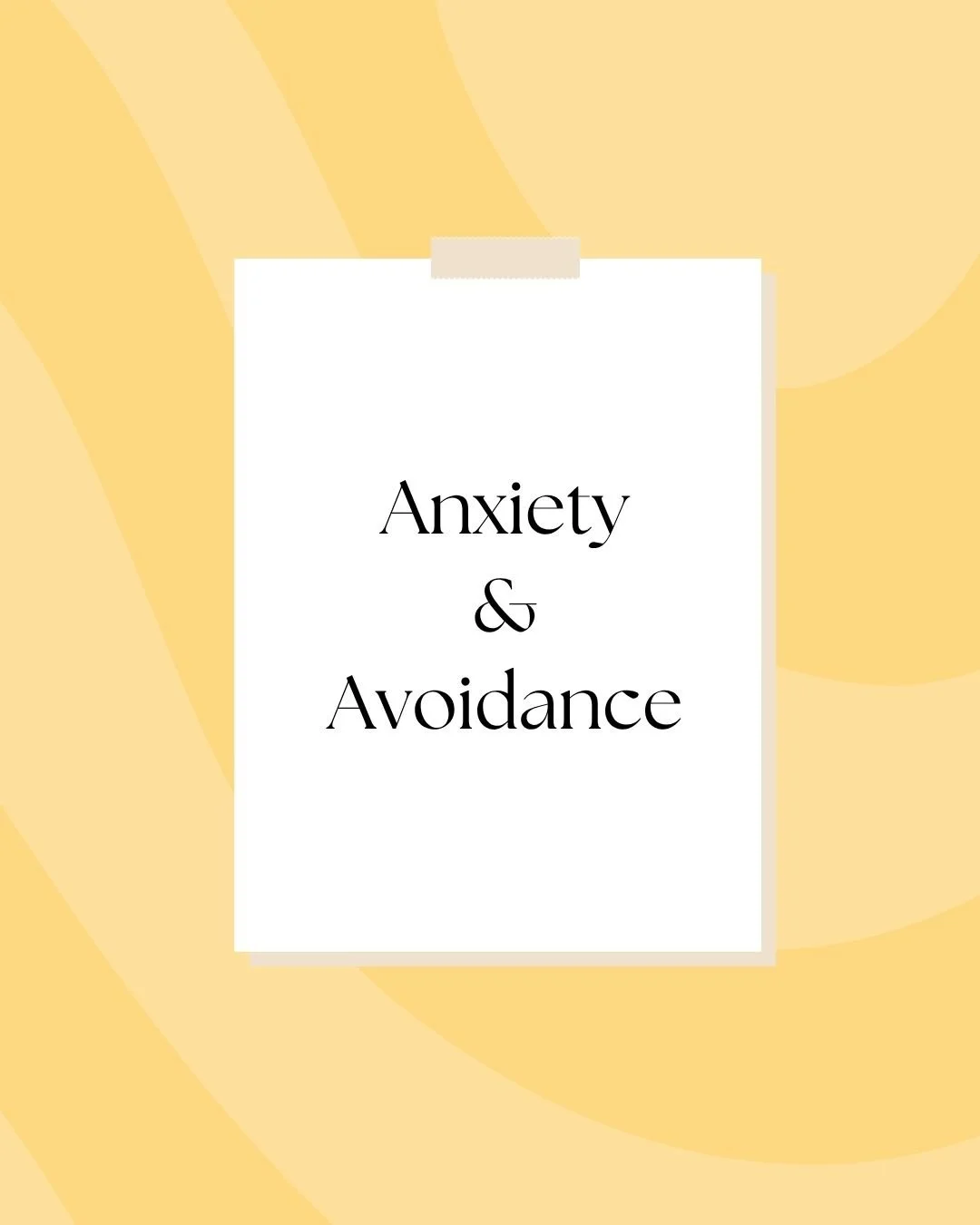Anxiety is trying to protect you, and sometimes it tends to overestimate what&rsquo;s actually dangerous.

Avoidance makes sense. It can work in the short term, and it can also keep the cycle going.

Taking one small step (at your own pace) can help 