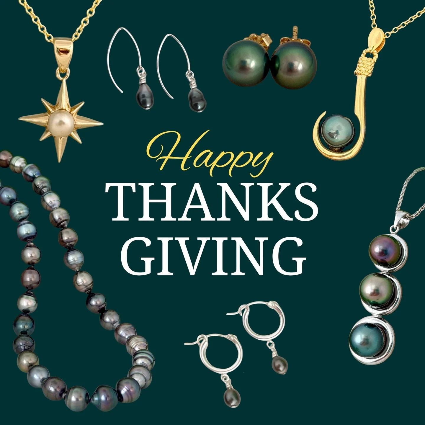 Feeling extra thankful today. 🧡
Your support has helped our small Maui family business grow, create, and continue sharing the beauty of Tahitian pearls with the world.
We&rsquo;re grateful for every order, every message, and every person who believe