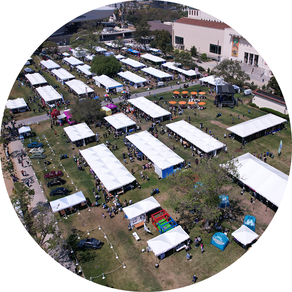 City of STEM + LAMF Aerial Photo