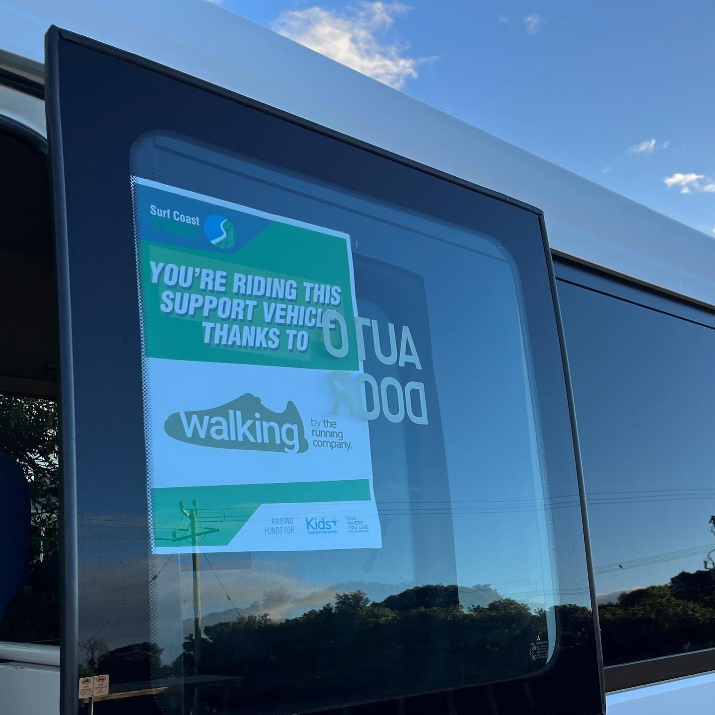 Hail to the bus driver! 😇 

@walkingbytrcgeelong kindly provided our shuttle bus which was zipping around all day helping tired trekkers! 👣 

We are super grateful for your support guys, thank you! 🚌 #surfcoasttrek