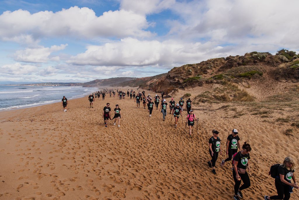 Hands down the crowd-favourite part of the day, right? 🤪 #surfcoasttrek