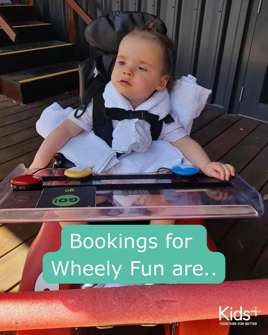 Last spots for WHEELY FUN! External clients welcome. Let&rsquo;s support kids using wheelchairs to move themselves! ⭐️ Book via bio 😃 

#wheelyfun #kidsplus #wheelchairs #wheelchairkids #kidstherapy #childrenstherapyservices #kidstherapygeelong #dis