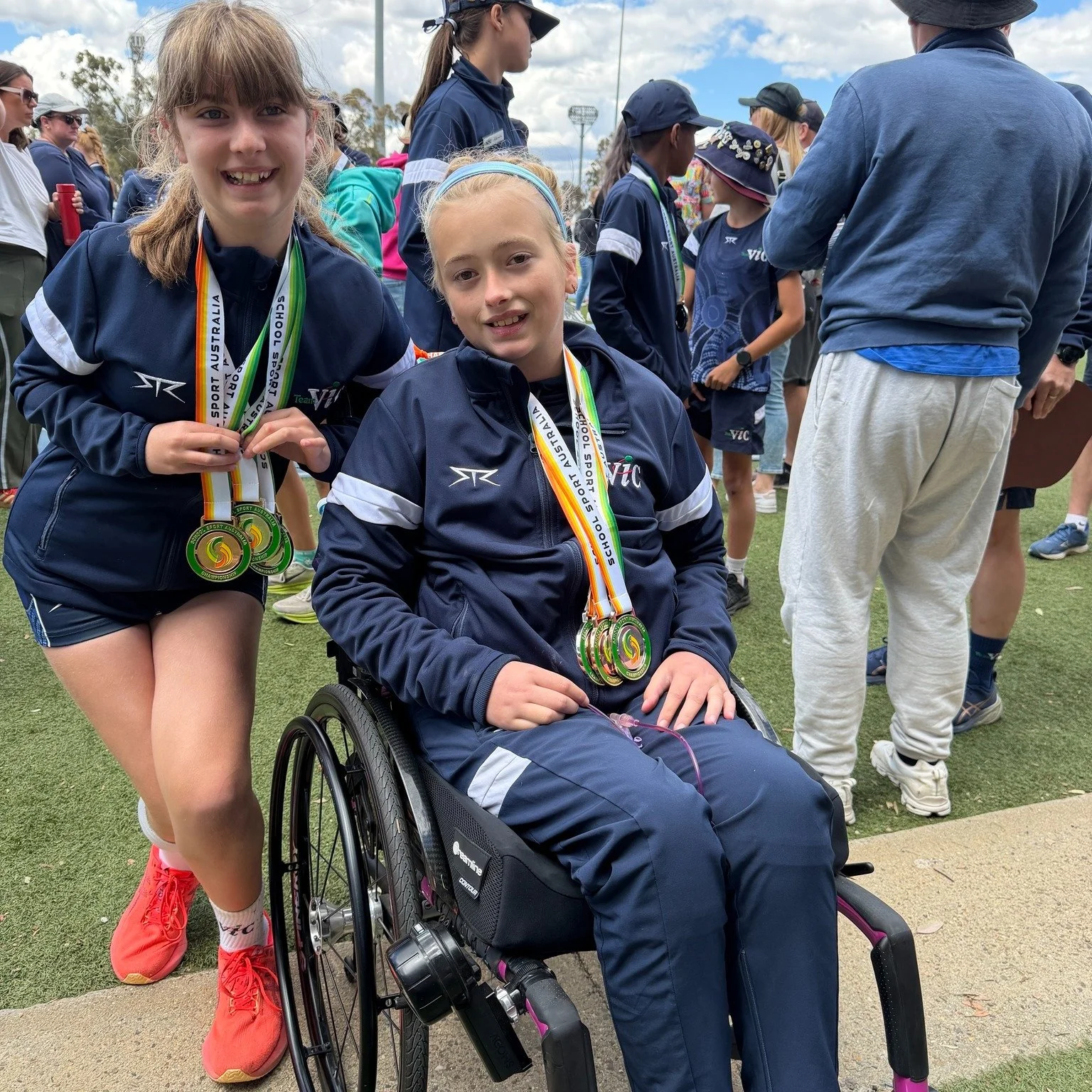 From Regionals to States to Nationals! Emily &amp; Georgia have had an incredible School Sports Championships campaign. Well done to you both!

At Kids+ we celebrate every achievement. If you'd like to feature on our socials, please send us a DM and 