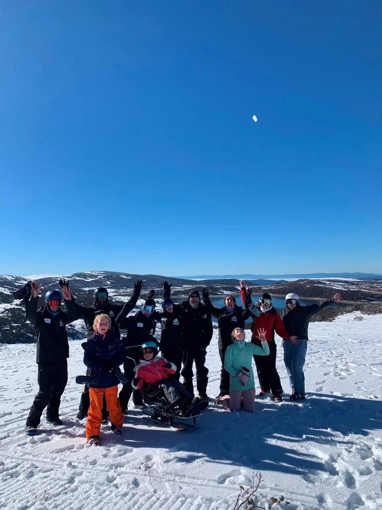 kids plus snow camp for children with disabilities falls creek