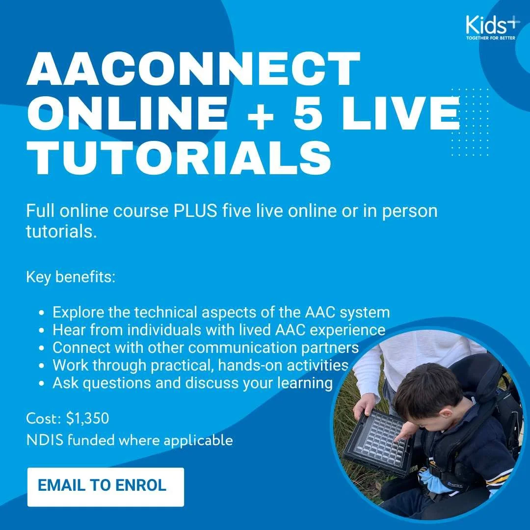 aac parent carer training online australia
