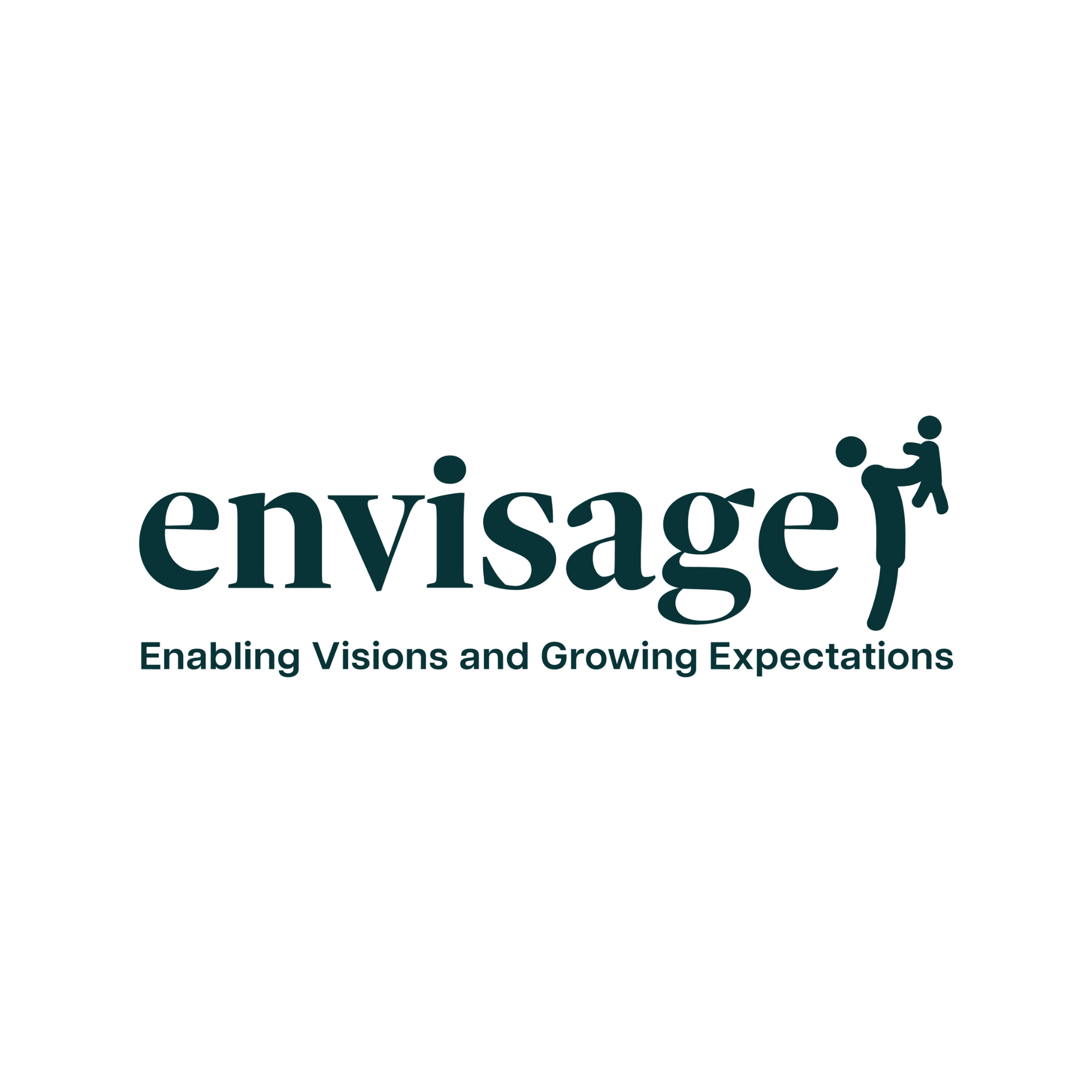 envisage logo with tagline 'enabling visions and growing expectations'