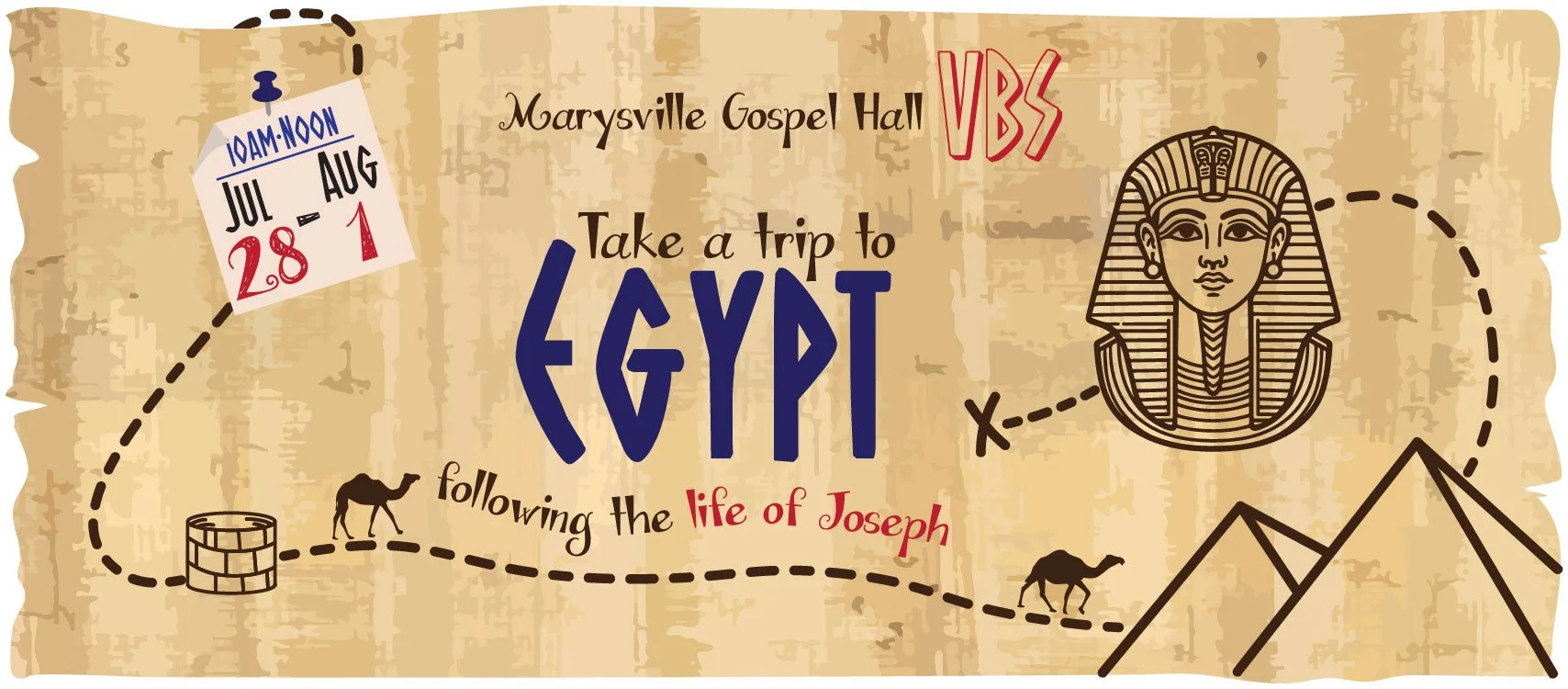 "Egypt" Vacation Bible School