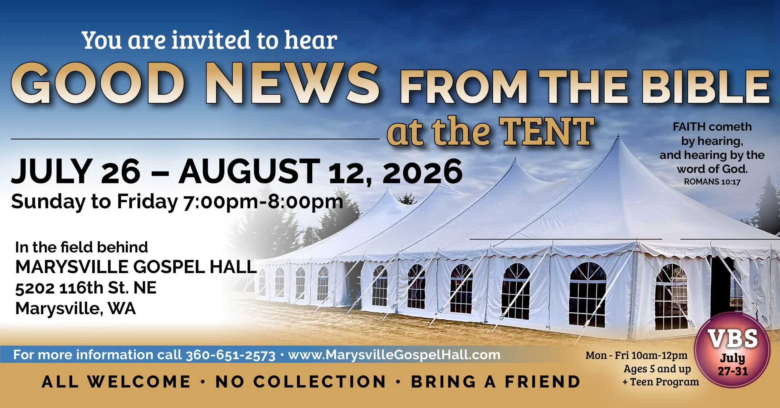 Bible Messages at the Tent