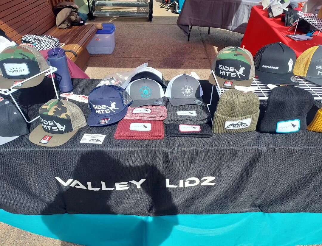 @sunlightmountainresort for chamber on the chair. Stop by and say hi. 

Fresh new designs are available for purchase but are in limited quantities. We also have two new patch colors available...pink and teal.  If you don't see your favorite combo, ju
