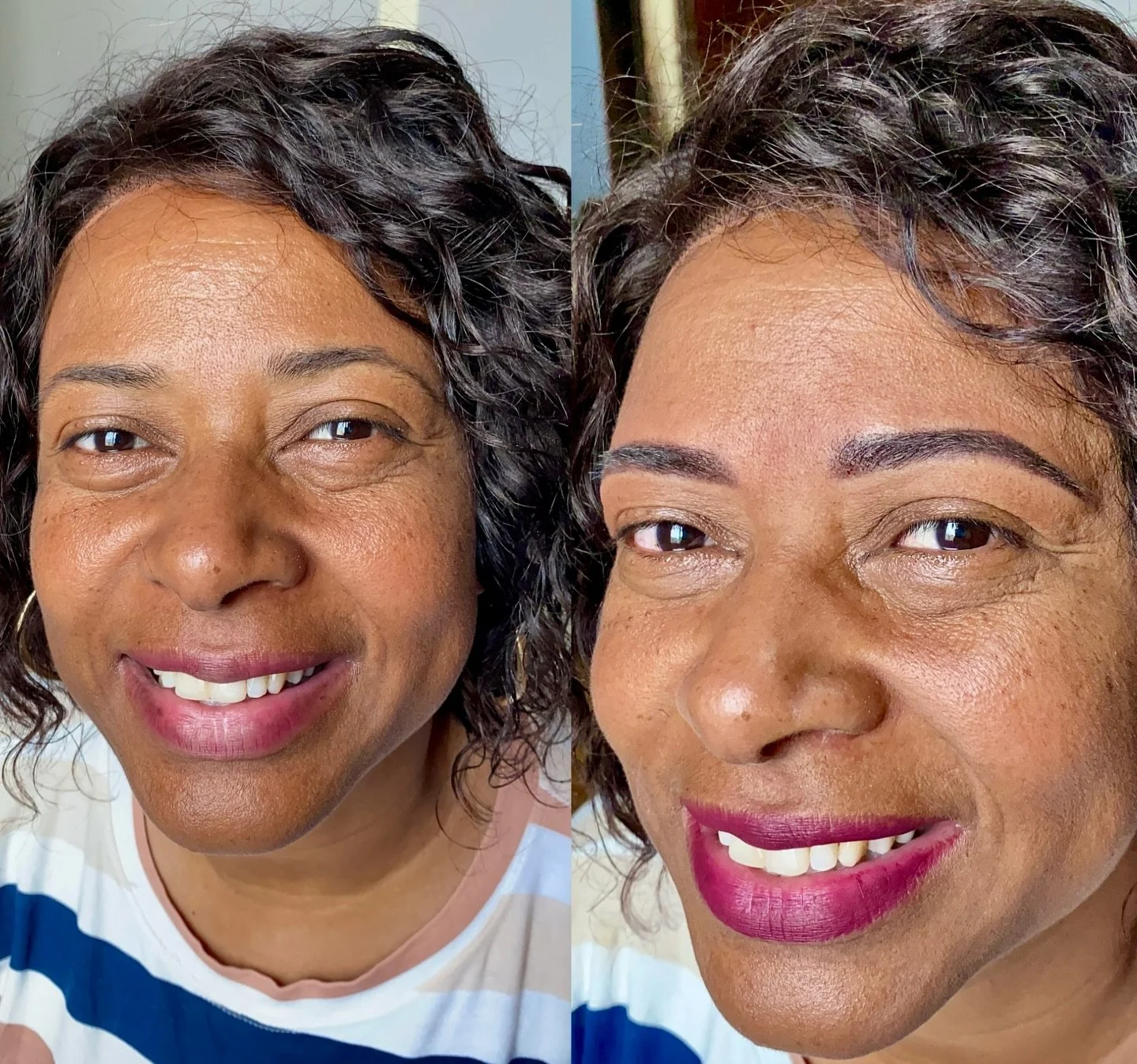 ✨Ombr&eacute; technique
Process take 3 hours
2 weeks healing
Pain: 1-2(scale1-10)
Last up 1-3 years Brows healed will be lighter 20-30%, depending on type of skins
Brows will need 2 sessions to archive a good color retention
To book your appointment 