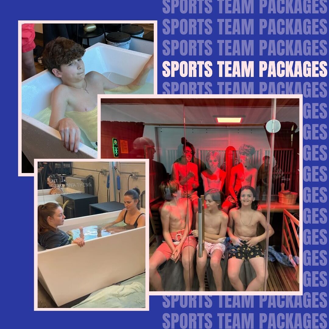 We offer private group packages to&nbsp;athletes which can include a private class as well as access to our recovery room.&nbsp;Our team packages help them to see and understand the benefits to workouts outside their sport,&nbsp;as well as&nbsp;the n