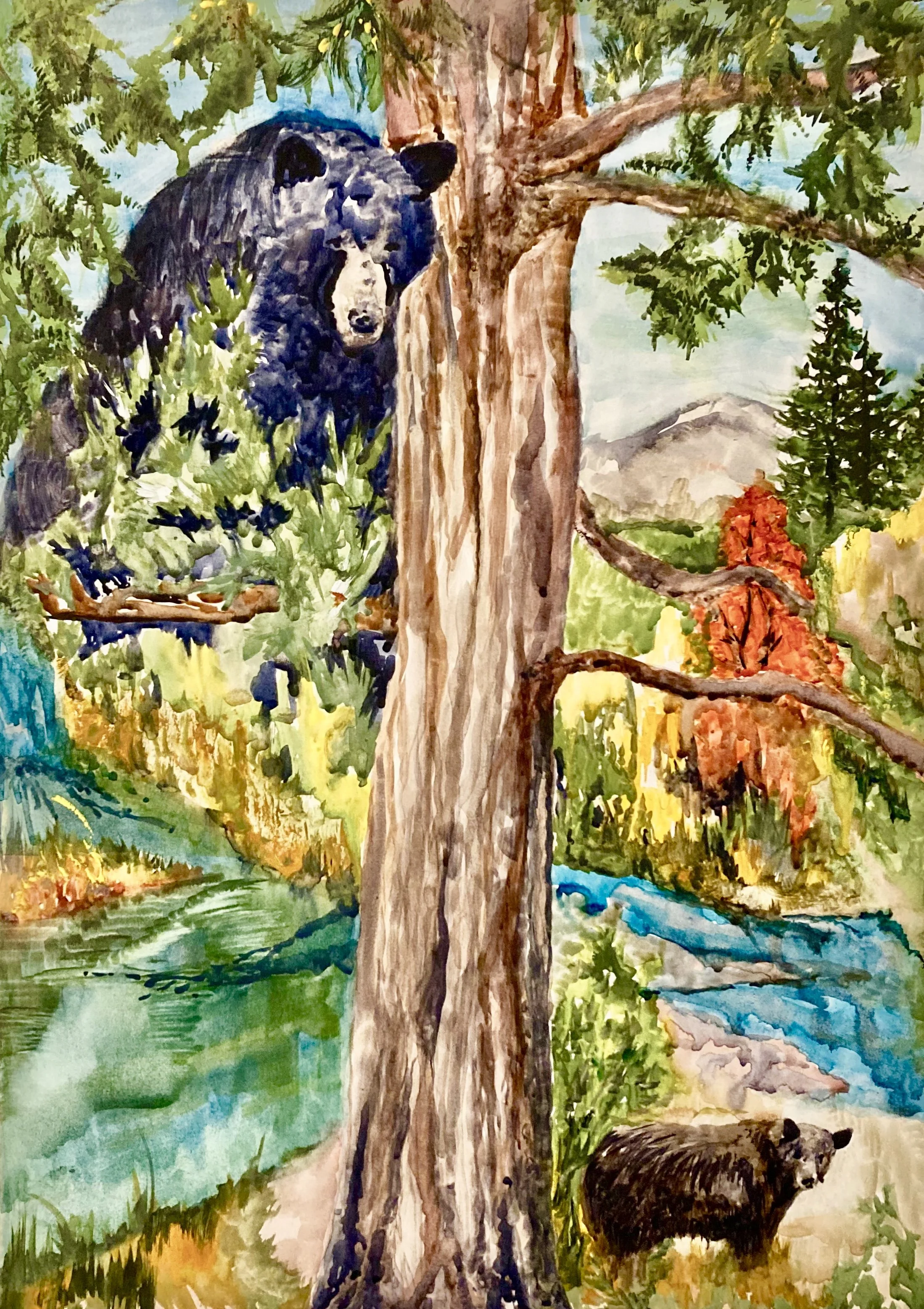 AWASH WITH COLOR     48th Annual WASH Membership Exhibition