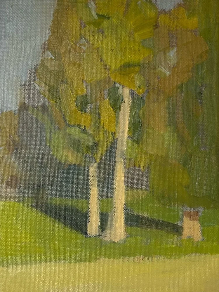 Picnic, 2025, oil on linen, 26 x 20 cm