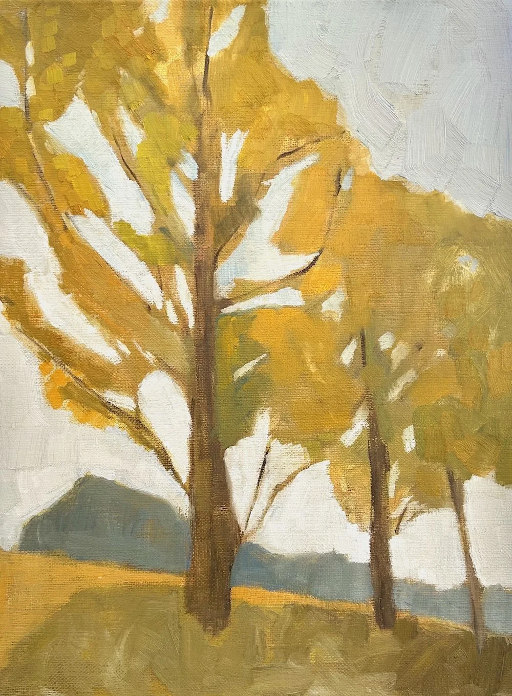 Family tree, 2025, oil on linen, 40 x 30 cm