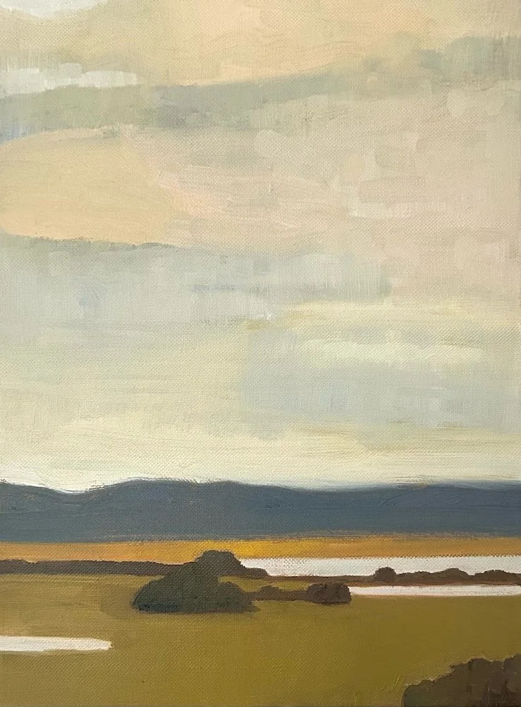 Learn to fly, 2025, oil on linen, 40 x 30 cm