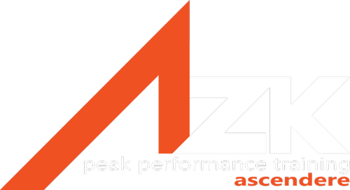 AZK Peak Performance — triathlon and running coaching logo