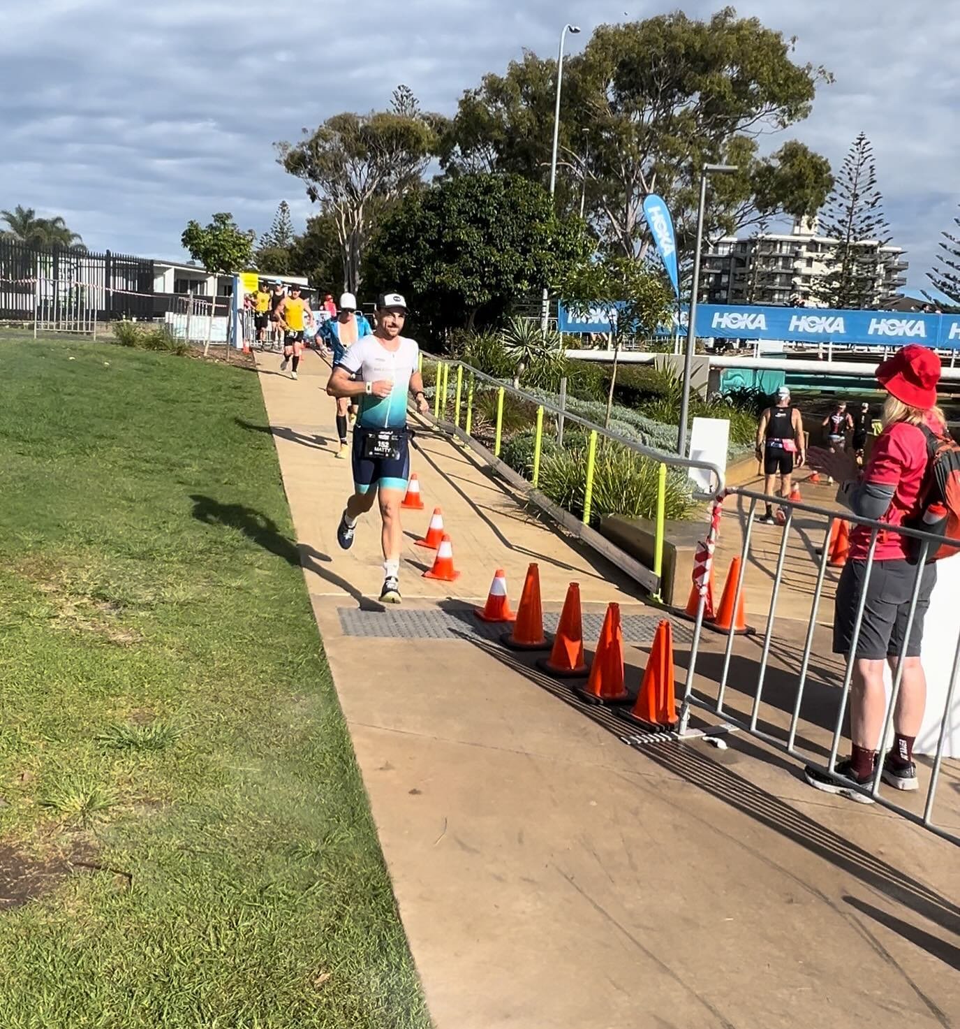 Matty . Mr. C 
Solid work on the day , shaving 27 minutes from Ironman New Zealand in 2023. A few bumps along the way a few weeks pre race , but focused back on and got the job done with a PB. Onwards mate 👌👍.