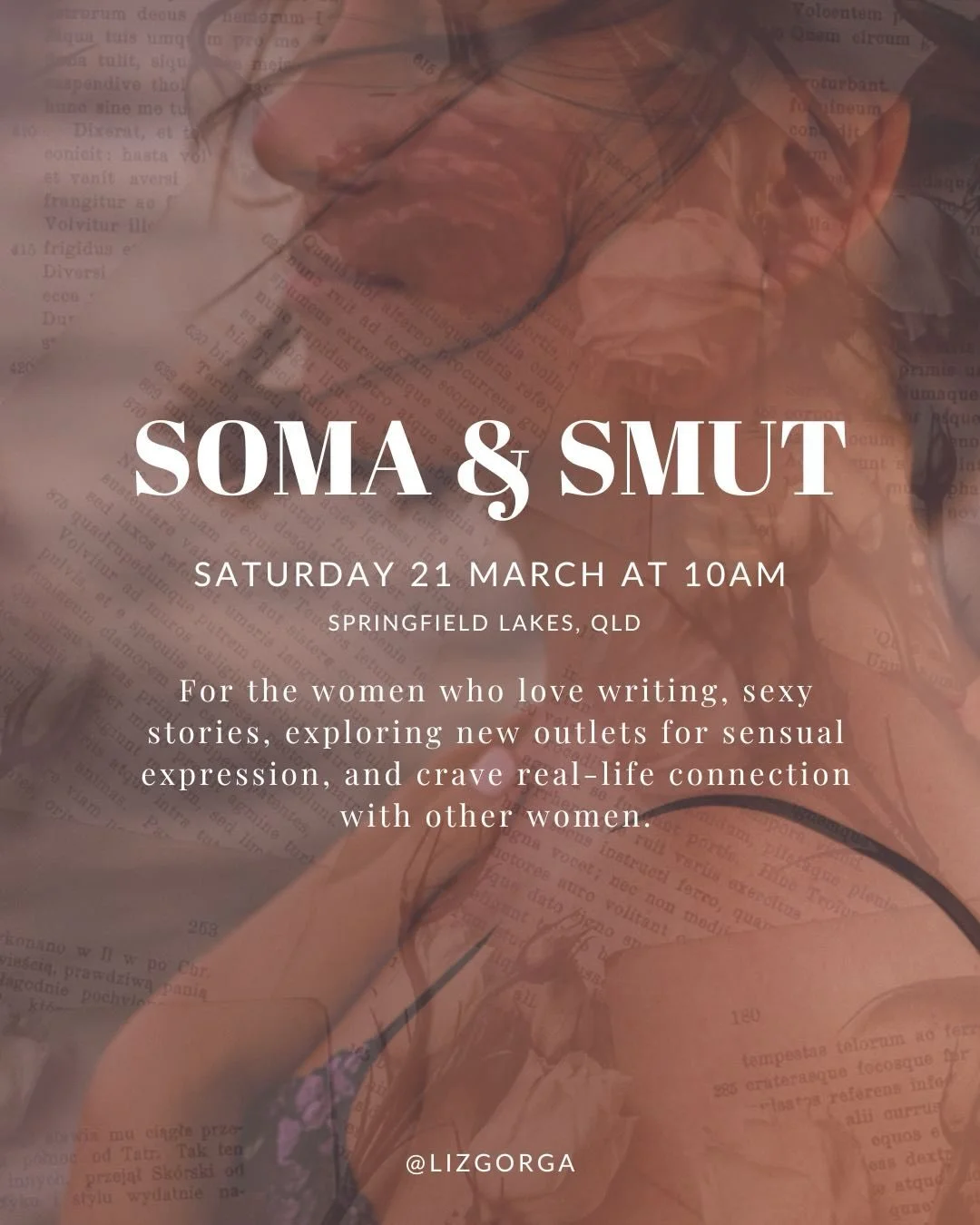 You&rsquo;re done bingeing self-development books and s//xual empowerment masterclasses, but you still want a place where you can play in your erotic expression.

You&rsquo;re a writer &mdash; whether you admit it to yourself or not &mdash; and live 