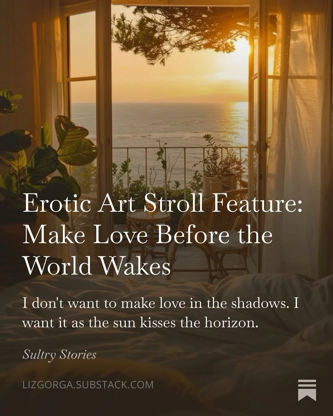 It&rsquo;s been just over a year since I started my Substack. 

In the beginning, it was a sanctuary for stories. My own personal, real, raw messy stories of my most delicious, memorable erotic experiences &mdash; and the ones that lived only in my i