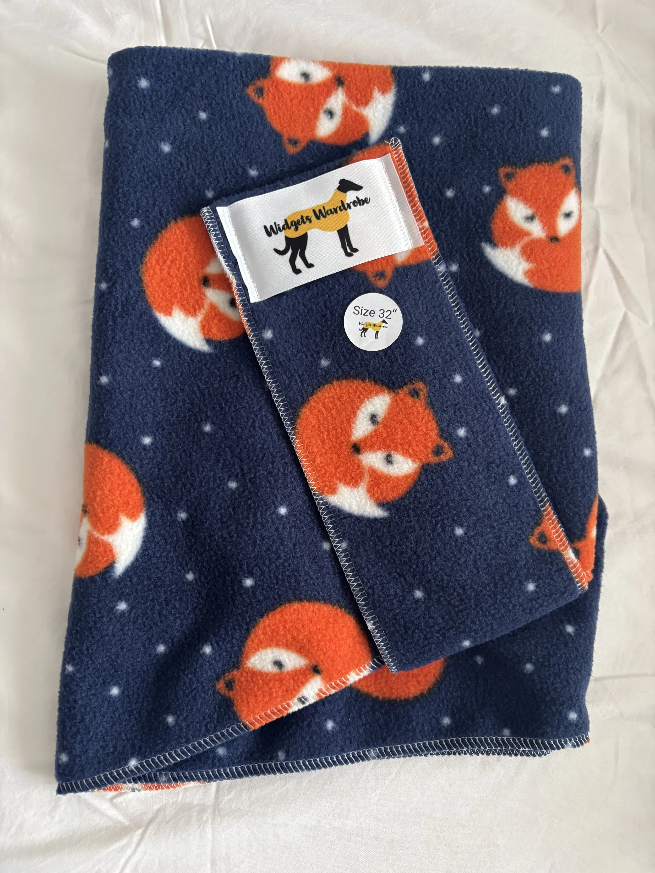 Sleeping Fox Fleece - Size 30"