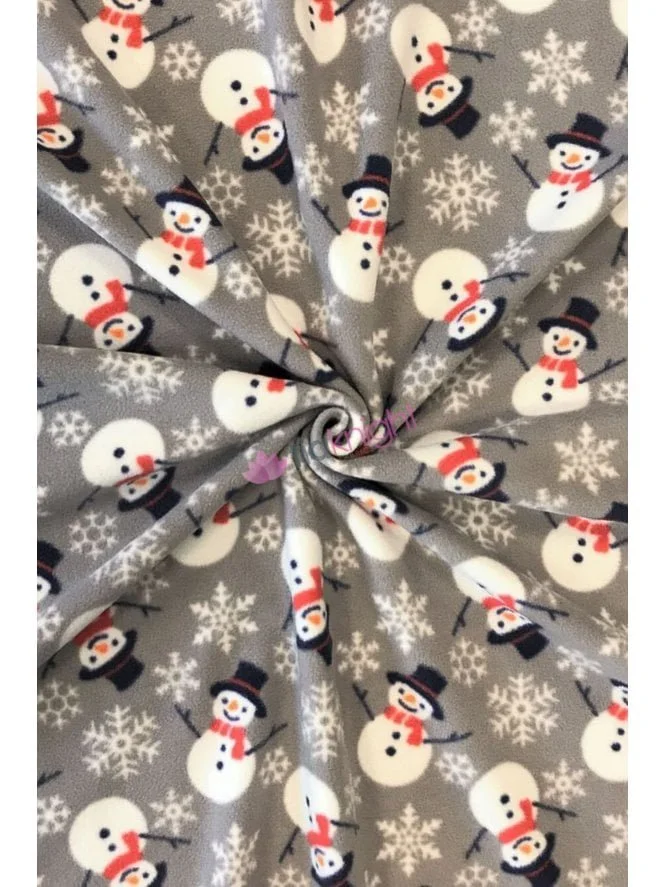 Christmas Snowmen Fleece