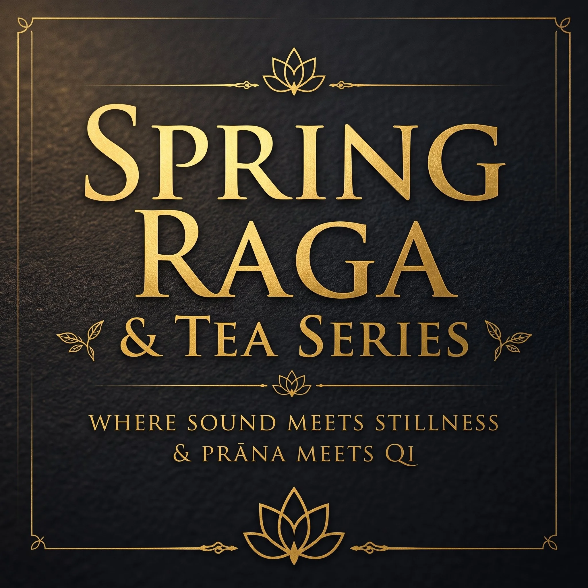 SPRING &amp; RAGA TEA SERIES