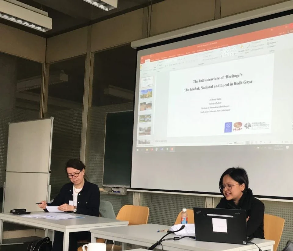 "The infrastructure of 'Heritage': The Global, National and Local in Bodh Gaya" (The GAPS Conference, University of Konstanz)