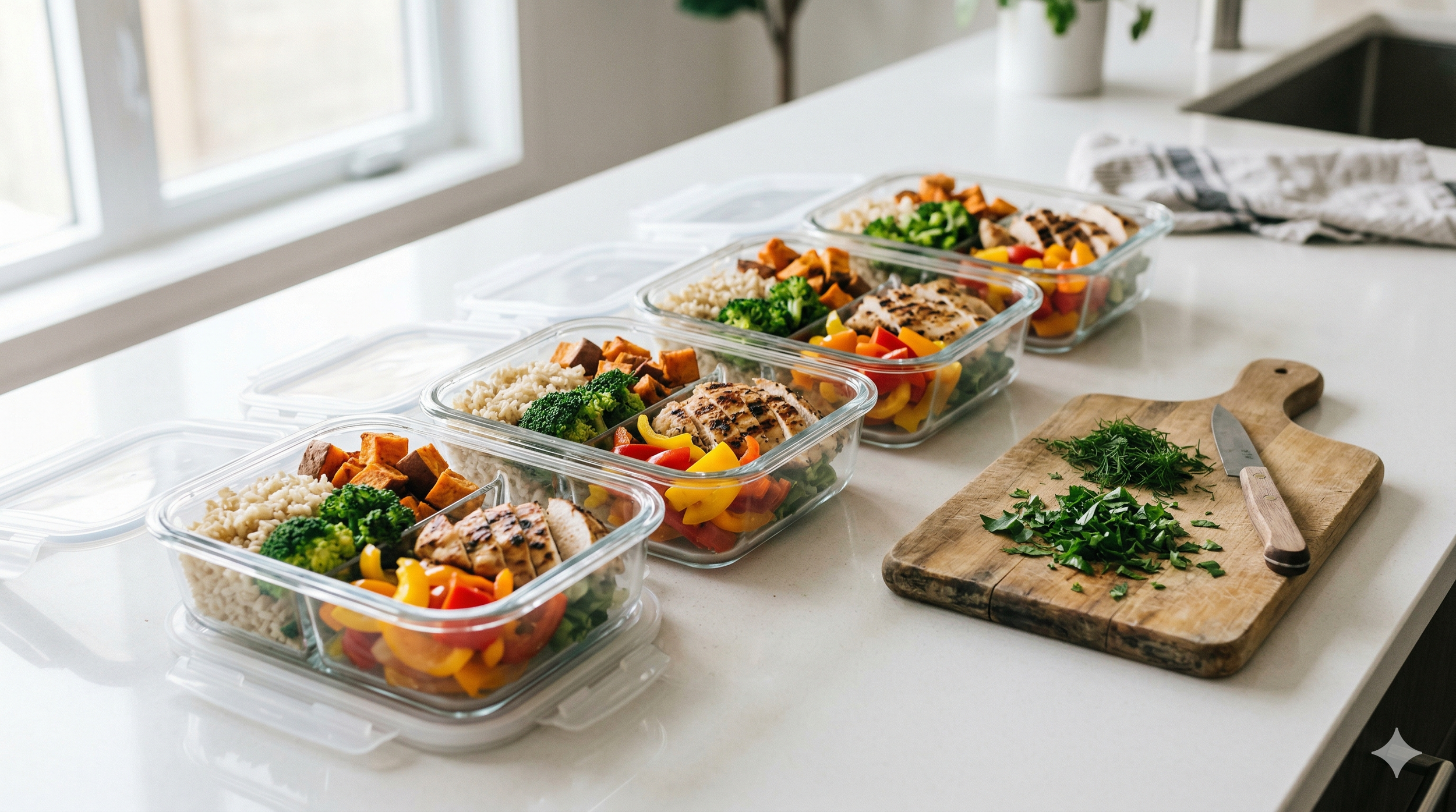 Meal prep voor sporters: je weekmenu in 2 uur klaar