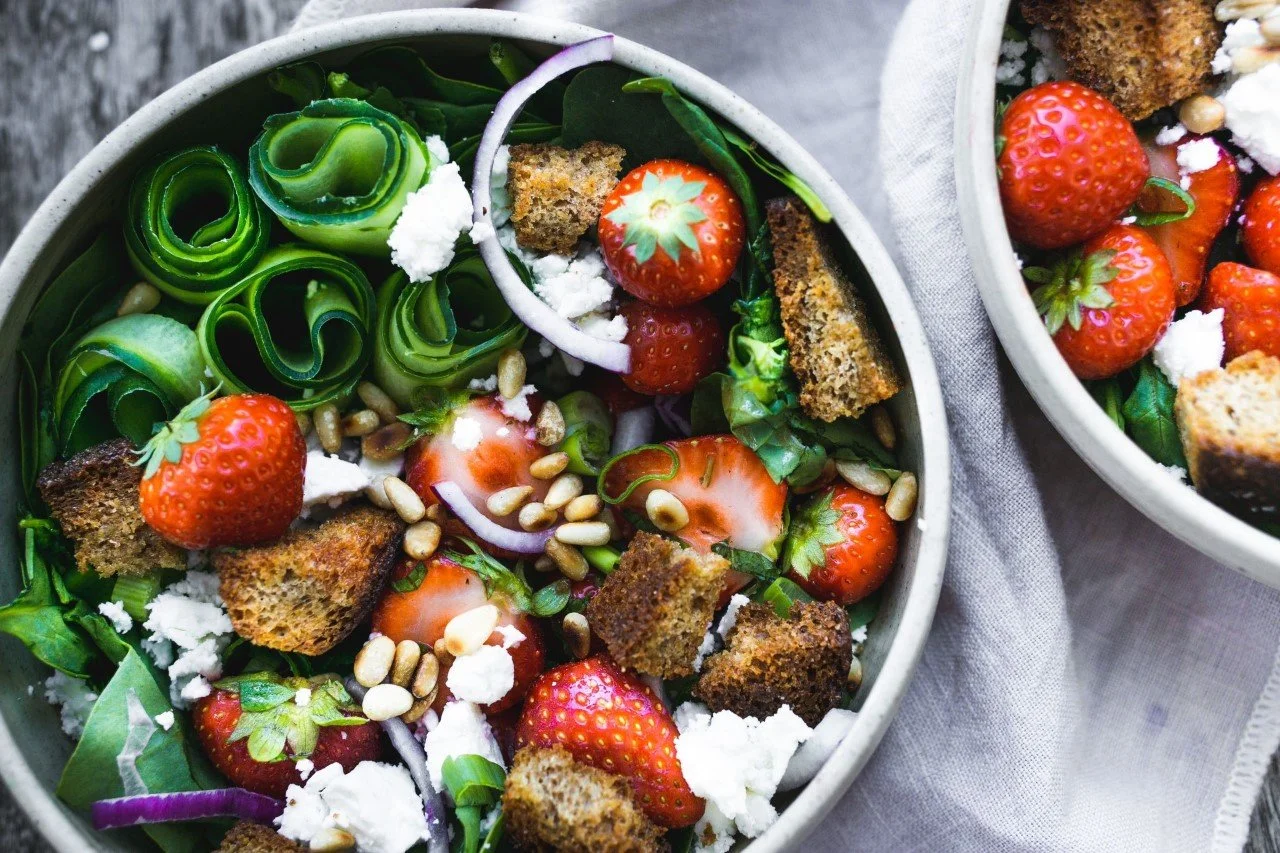 Gezonde en kleurrijke maaltijd als onderdeel van het voedingsadvies en de lifestyle coaching bij Black Oak CrossFit Turnhout.