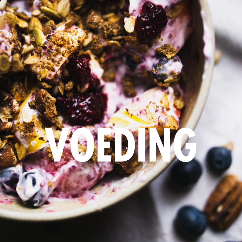 Een gezonde kom met yoghurt, bessen en granola als onderdeel van het voedingsadvies bij Black Oak Turnhout.