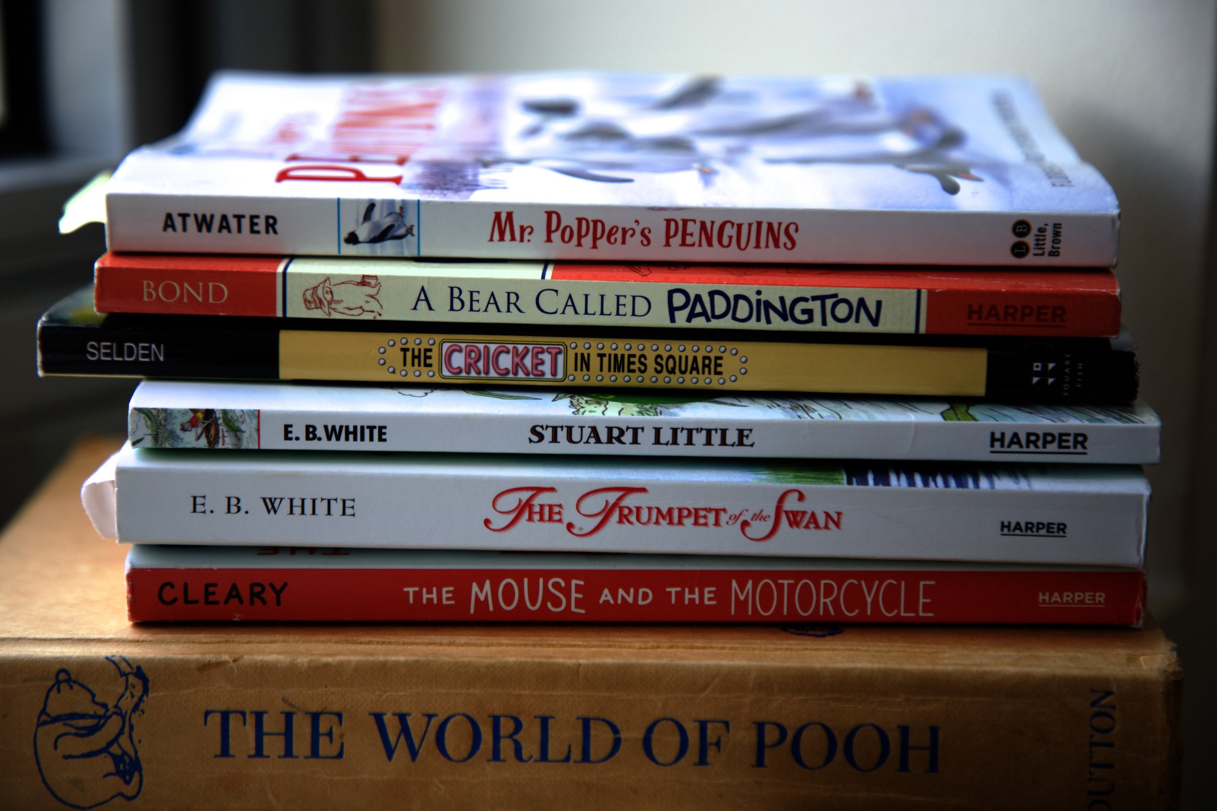 favorite read aloud chapter books for 3 and 4 year olds