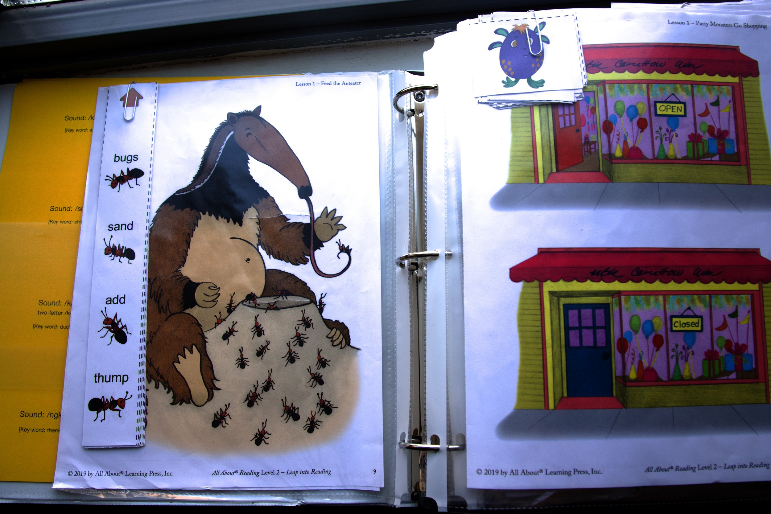 All about reading reusing for another child