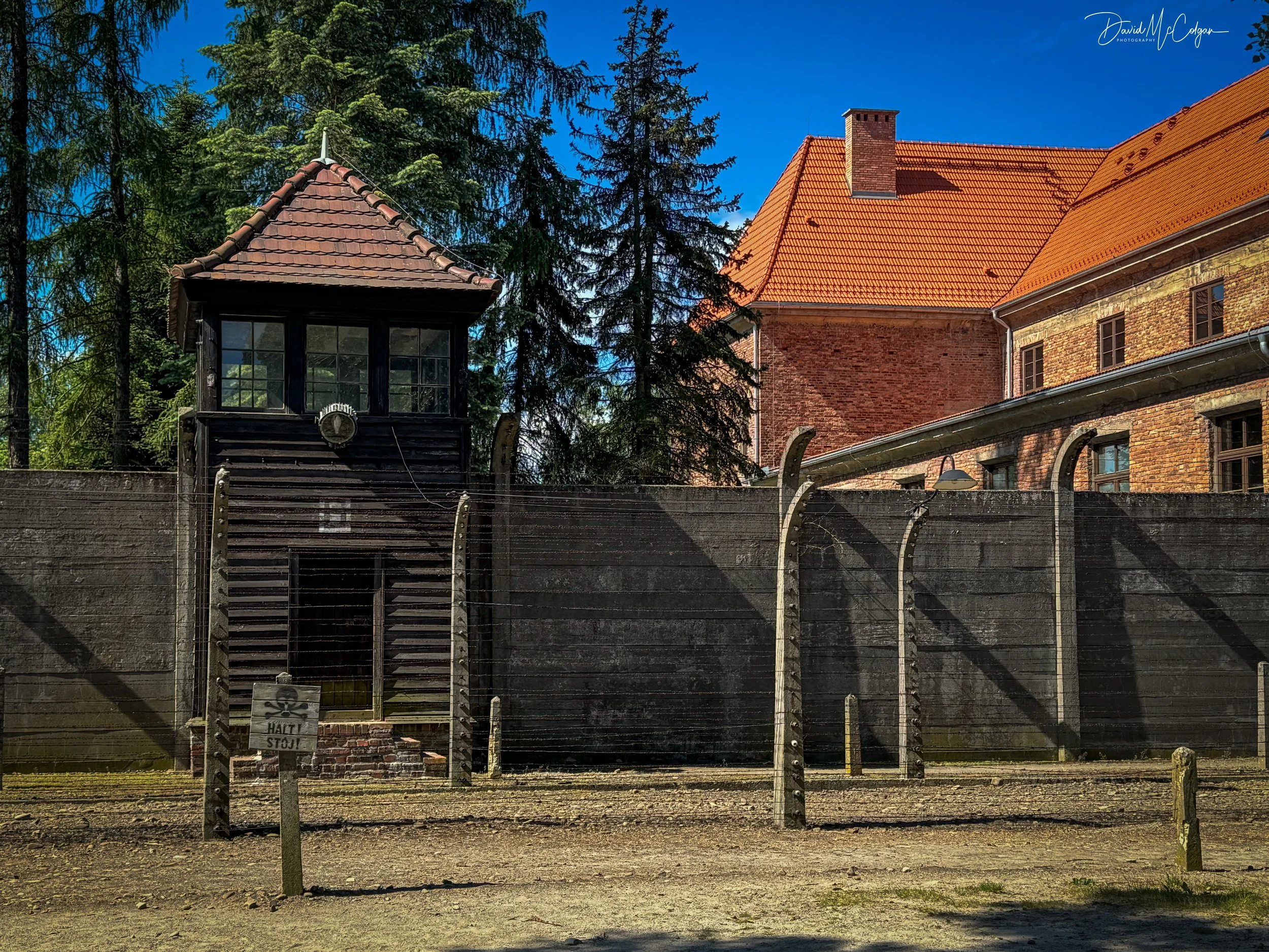 Auschwitz Guard Booth
