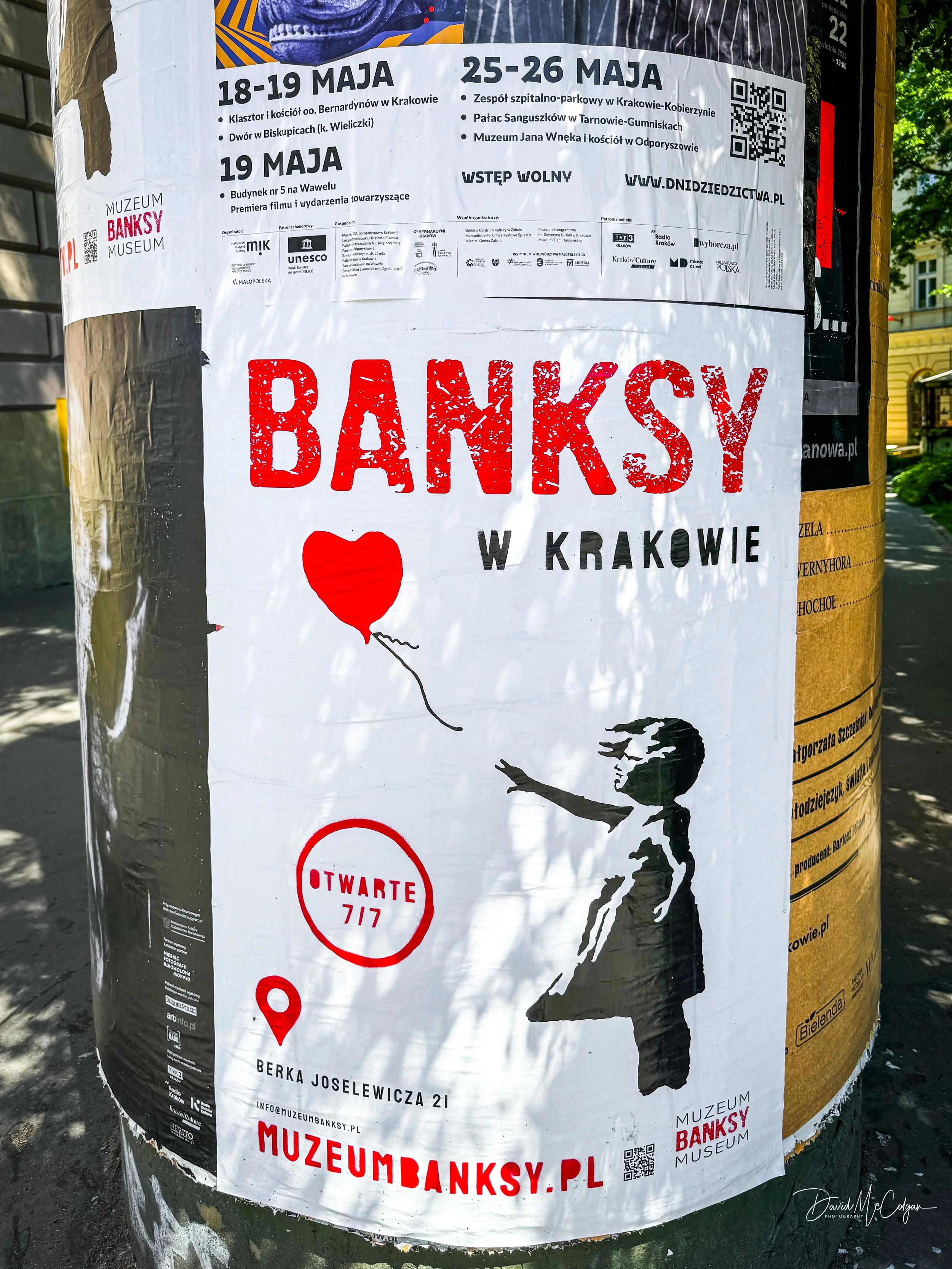 Banksy Exhibition Advert