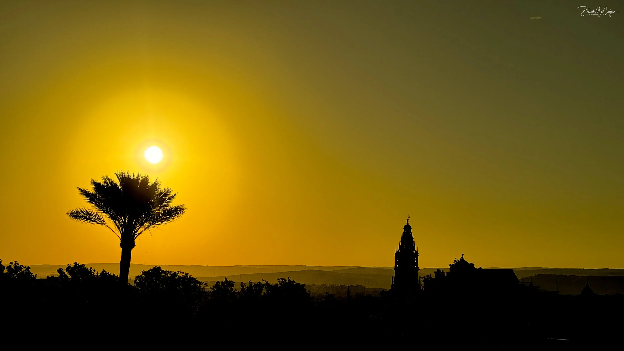 Sunset over Córdoba