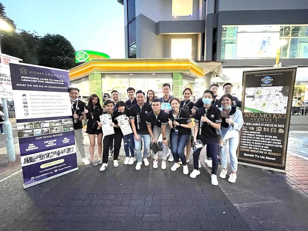 First roadshow experience - Amo Residences! Very interesting time chatting with strangers and exchanging brief views about property market. ✌️